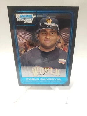 Bowman Draft Picks & Prospects 2006 - Chrome Futures Game #FG6 Pablo Sandoval... Foto 1 de 2