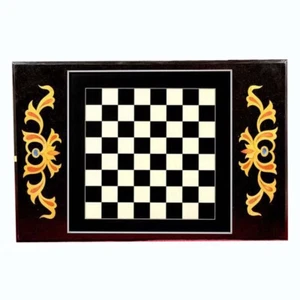 24" x 18" Marble Chess Table Top pietradura Inlay Handmade Work - Picture 1 of 1