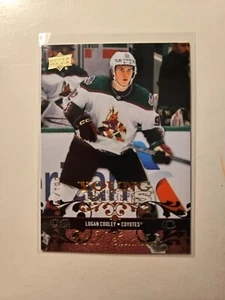 2023/24 Upper Deck Extended LOGAN COOLEY Retro YG Exclusive #021/100 - Arizona - Picture 1 of 2
