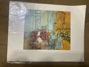 Raoul Dufy (1877 - 1953) "Le Quintette" Print-Fernand Hazan Editeur Paris France
