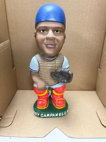 Roy Campanella Brooklyn Dodgers Bobblehead "Bobble Dobble" 2001 - Rare Cover