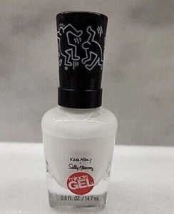 New SALLY HANSEN Keith Haring Miracle Gel Nail Polish -Blanc Canvas (918) - Picture 1 of 2