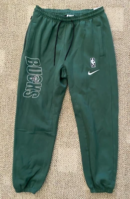 Calça de moletom Nike jogger basquete NBA 75 Milwaukee Bucks DH9218 masculina G - Imagem 1 de 4