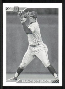 2020 Bowman Heritage Black and White #4 Francisco Lindor
