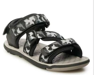 Boys Sandals Sonoma Camo Fx Leather Sport Open Toe Sandals-size 13 - Picture 1 of 8