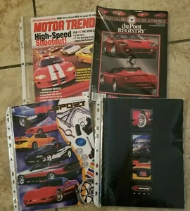 (4) Car magazines - Motor Trend Magazine Dodge Viper & DuPont Ferrari & RK Sport - Afbeelding 1 van 11