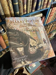 Harry Potter and the Goblet of Fire :  Signed by Artist J.K. Rowling 1/1 - Picture 1 of 5