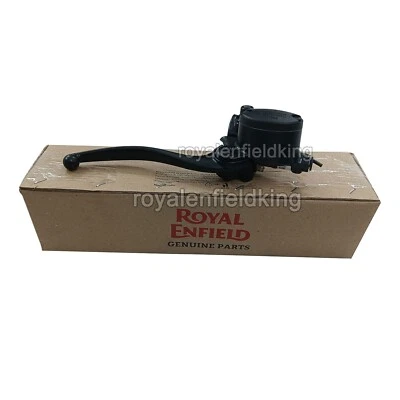 Genuine Royal Enfield New Bullet 350 "FRONT MASTER CYLINDER ASSEMBLY BLACK" - image 1 of 4