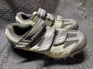 Specialized Body Geometry Women’s Cycling Shoes US 7 EU 38 Black Gray - Picture 1 of 13