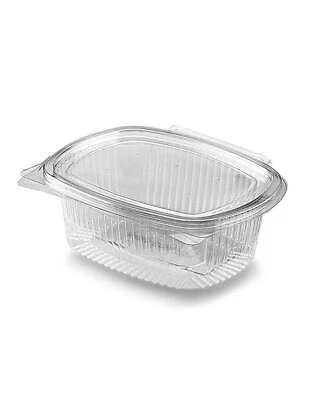 Vaschette per Alimenti Ovali Trasparenti OPS Plastica Insalata - Immagine 1 di 3