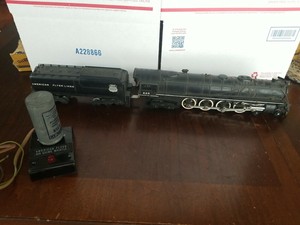 American Flyer 336 Steam Locomotive with Air Chime Whistle and Tender