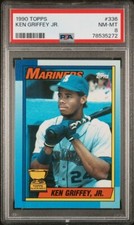  1990 Topps 336 Ken Griffey Jr. PSA 8