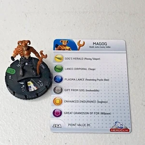 DC Heroclix Superman set Magog #019 Uncommon figure card - Picture 1 of 8