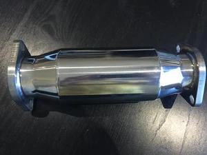 ULTIMATE 3" METAL HIGH FLOW CAT for NISSAN SKYLINE R32 GTST RB20 STAINLESS STEEL - Picture 1 of 2