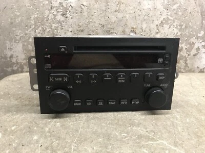 04 05 Unidad estéreo de radio Buick Century Rendezvous 10346985 número coincidente  Foto 1 de 2