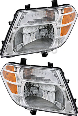 For 2008-2012 Nissan Pathfinder Headlight Halogen Set Driver and Passenger Side Foto 1 de 4
