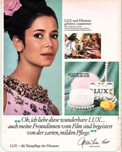 Marie Jose Nat LUX Soap Festival Anatomy of a Marriage 1968 German Magazine Ad - Picture 1 of 1