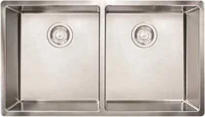 Fregadero Franke CUX120, 32 pulgadas acero inoxidable doble lavabo bajo montaje fregadero de cocina Foto 1 de 4