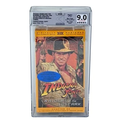Indiana Jones Raiders of the Lost Ark VHS Rewind 9.0 Promotional Screener Promo - Image 1 of 4