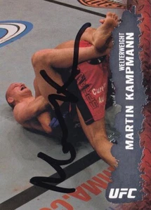 Martin Kampmann Signed 2009 Topps UFC Rookie Card #32 RC Autograph 154 139 121 - Picture 1 of 24