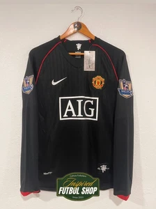 Manchester United Langarm Auswärtstrikot 2007/2008 Ronaldo #7 Größe: Herren Medium " - Bild 1 von 7