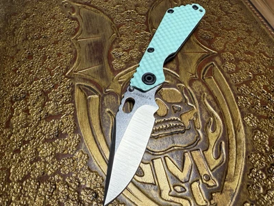1 Of 1 Strider Tactiblue DGG SnG Magnacut Bowie Blade New From Strider!! - Image 1 of 4