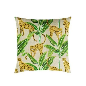 Sorra Home AMZ829911SP Pillow, Yellow/Green - Picture 1 of 5