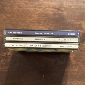 Cat Stevens 3 Cd Lot Tea For The Tillerman, Greatest Hits & Classics Read - Picture 1 of 12