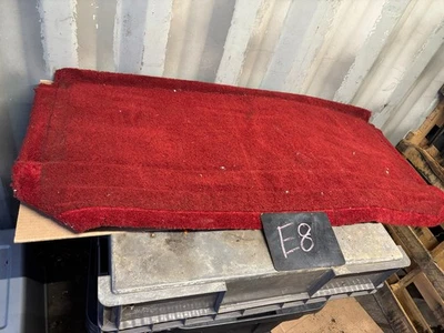 1987 1988 89 1990 1991 Ford f150 F250 F350 interior rojo detrás de la alfombra del asiento Foto 1 de 4