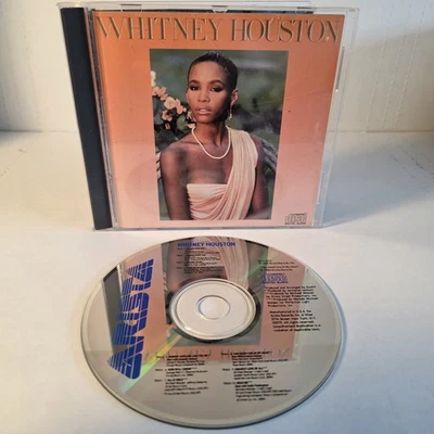 Whitney Houston - Whitney Houston CD Self Titled Arista Greatest Love Of All Foto 1 de 2