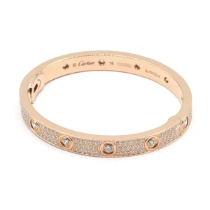 Cartier Love Armband Diamant K18PG P0038680 - Bild 1 von 10