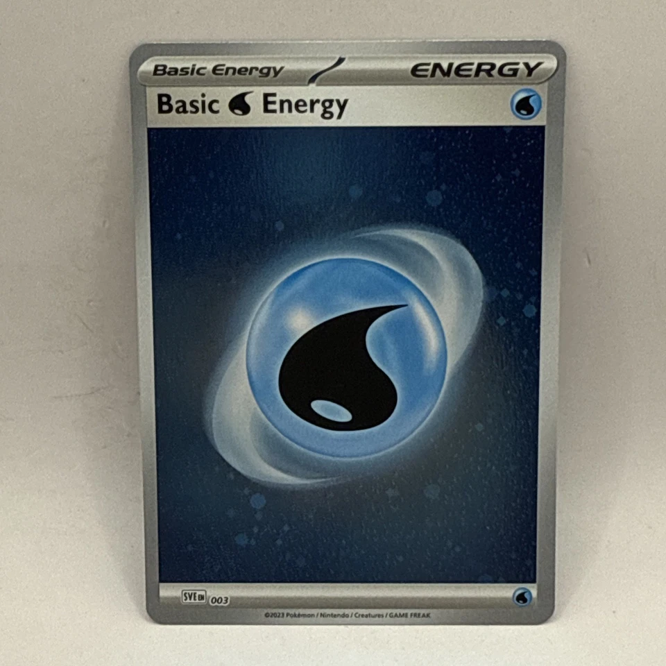 Basic Water Energy (Cosmos Holo) 003 Sv01: Scarlet & Violet Base Set Holo NM Tcg - Image 1 of 2