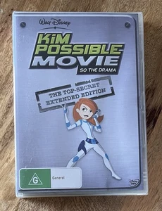 Kim Possible Movie: So the Drama (DVD, 2005) Region 4 BRAND NEW! - Picture 1 of 2