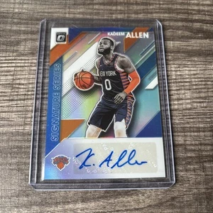 Donruss Optic Signature Series Holo Kadeem Allen 2019-20 #SS-KAL automático NY Knicks - Imagen 1 de 2