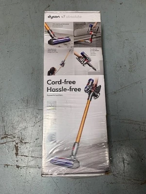 Dyson V7 Absolute Yellow Stick Vacuum Cleaner - Image 1 of 2