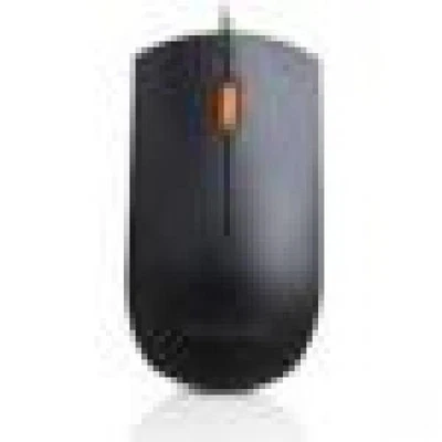 Lenovo 300 USB Wired Computer Mouse - Full Size Optical Ambidextrous Mouse with - Image 1 of 4