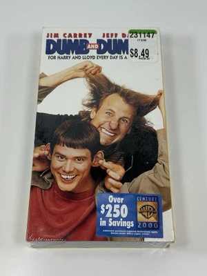 Dumb and Dumber (VHS, 1995) Sealed Watermarks - Image 1 of 4