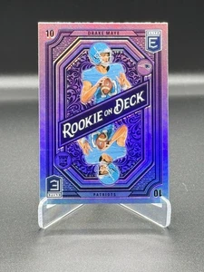 2024 Panini Donruss Elite Football - Drake Maye RC Rookie on Deck #3 - Bild 1 von 2