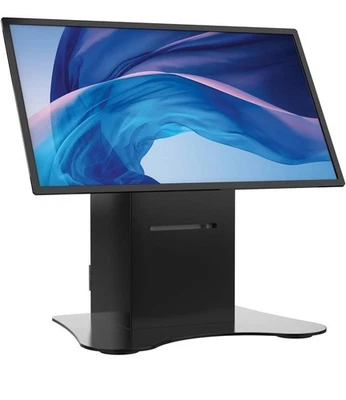 CTA Digital Tabletop VESA Mount with Printer Compartment  Compatible Retail POS - Image 1 of 4