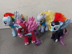 My Little Pony 2010 Bundle Rainbow Dash, Twilight Sparkle Etc - Picture 1 of 10