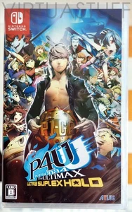 PERSONA 4 ARENA ULTIMAX, ULTRA SUPLEX HOLD, SWITCH, P4U JAPAN MARKET, NEW SEALED - Picture 1 of 4