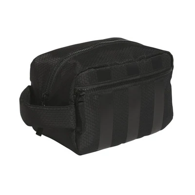 adidas Team Toiletry Kit Travel Shower Bag One Size Black/White/2 - Image 1 of 4