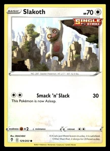 Slakoth Common 129/203 SWSH07: Evolving Skies Pokemon Card - Picture 1 of 2