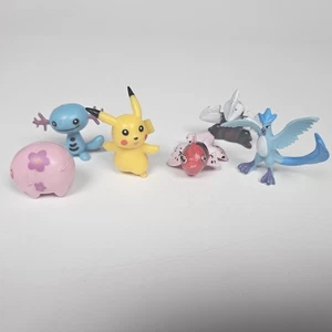 6 Mini Miniatur Pokemon Figuren Spielzeug gemarkt "PK CHINA" Pokémon Lot - Bild 1 von 6