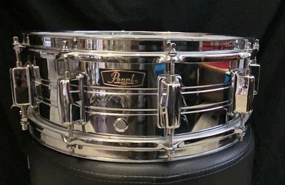 Caja vintage Pearl 5x14 años 70 - cromo sobre acero Foto 1 de 4