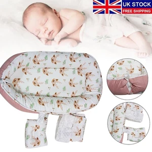 Baby Nest Bed Crib Newborn Baby Nest Cot Crib Infant Portable Cotton Crib Travel - Picture 1 of 15