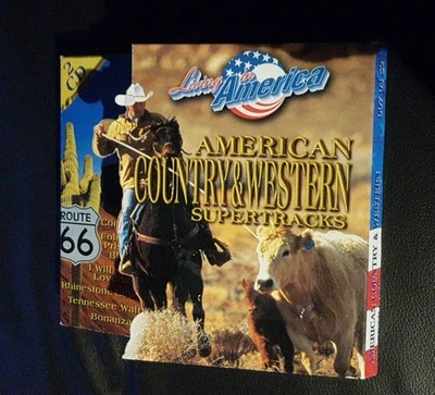 AMERICAN COUNTRY & WESTERN SUPERTRACKS   -   2  CD  1993   -   Sehr Gut - Bild 1 von 4