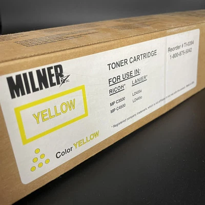 Ricoh MP C3500 / MP C4500 / LD435c / LD445c Compatible Yellow Toner Cartdrige - Image 1 of 2