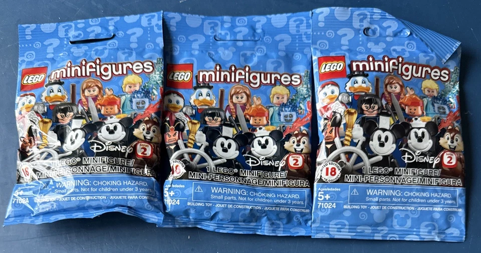 Lego 71024 MINI FIGURE DISNEY 100 #8 #11 #18 SERIES 2 2019