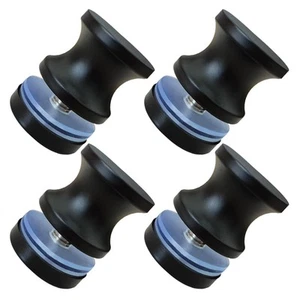 4Pcs Shower Glass Door Handle, Sliding Shower Doors Knob, Stainless Steel One... - Picture 1 of 7